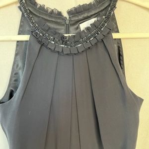 Badgley Mischka black embellished cocktail dress